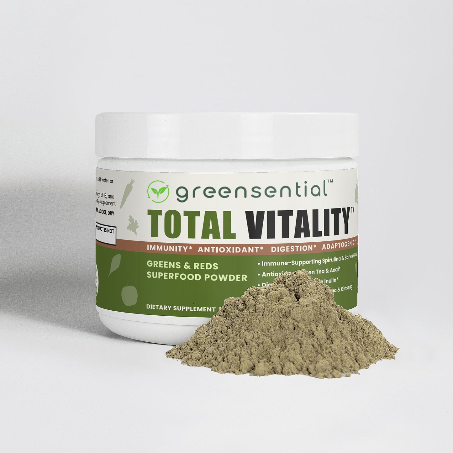 Total Vitality™ Greens & Reds Superfood Powder