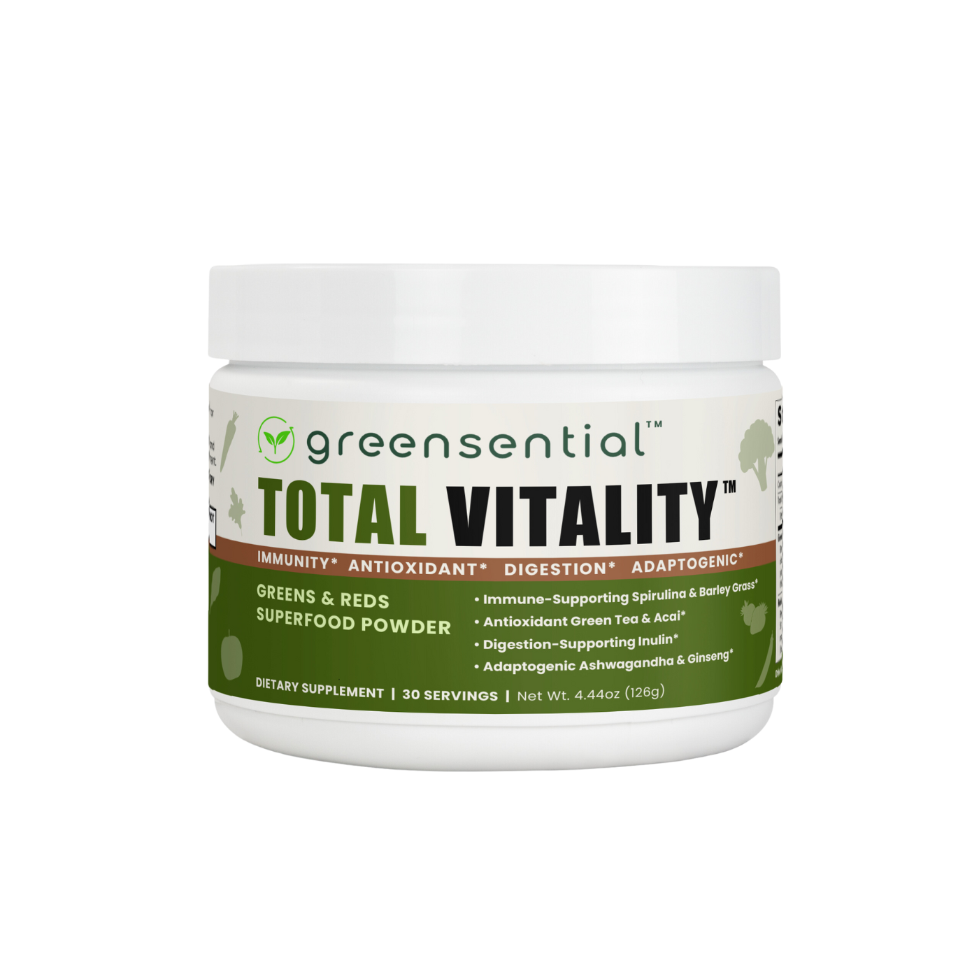 Total Vitality™ Greens & Reds Superfood Powder