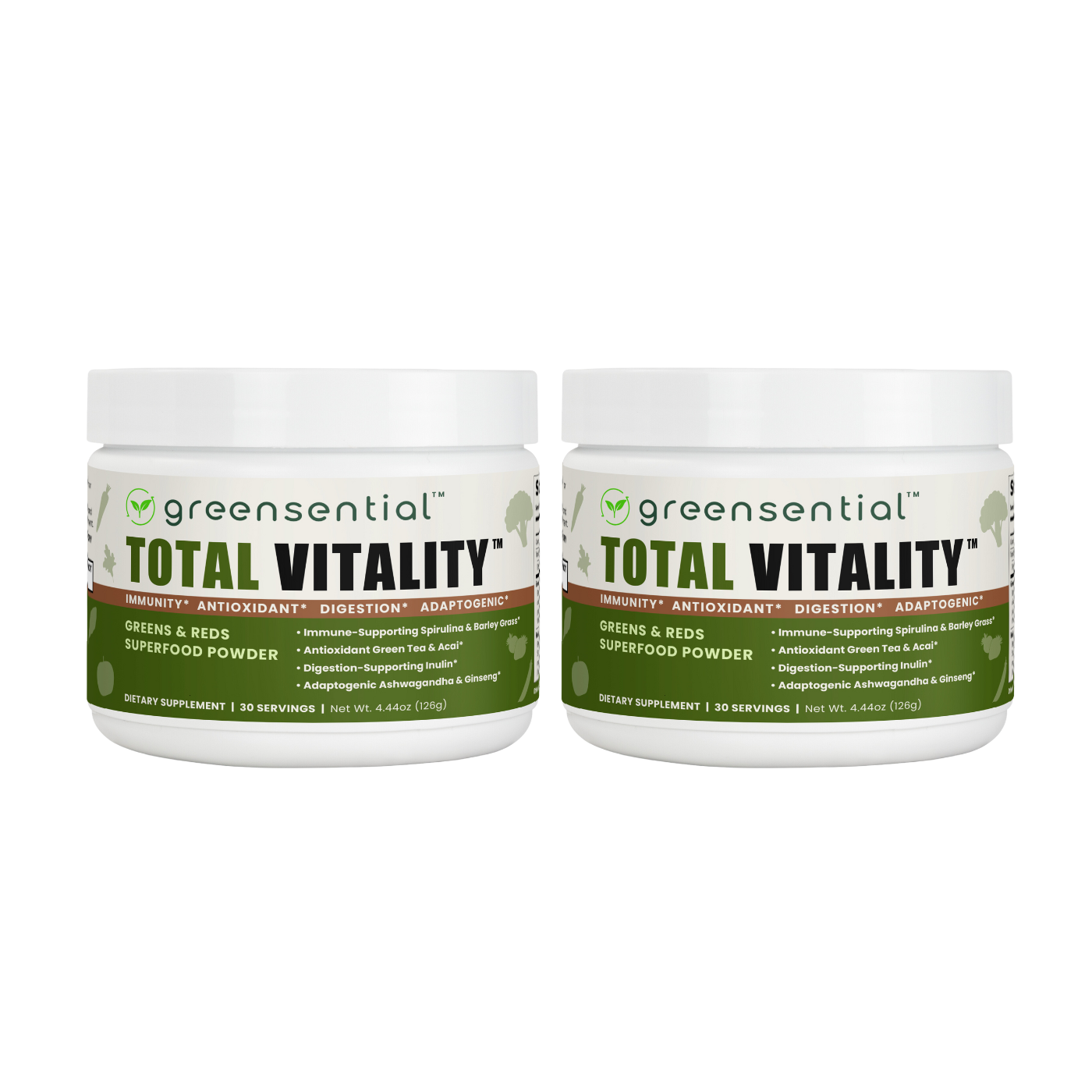 Total Vitality™ Greens & Reds Superfood Powder