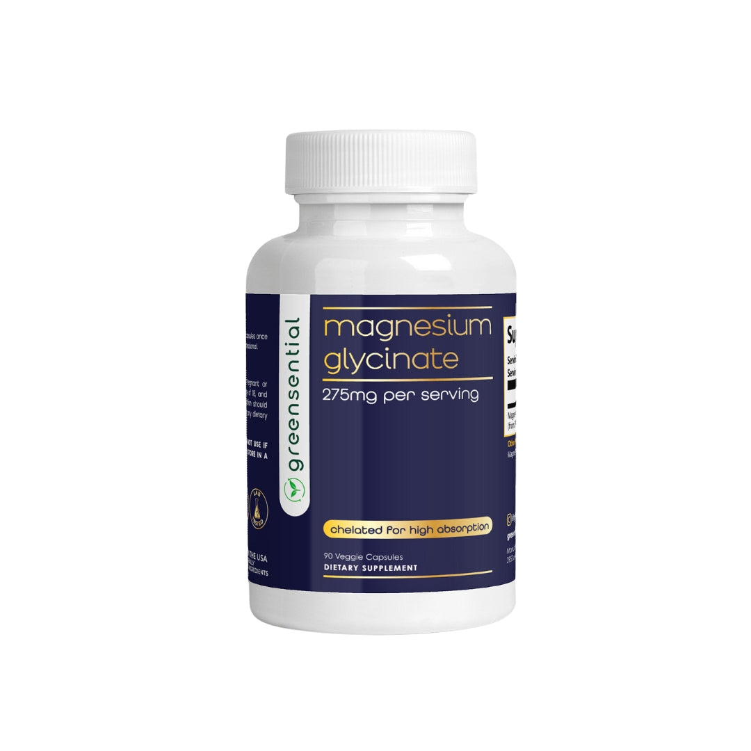 Magnesium Glycinate 275mg - 90 Veggie Capsules