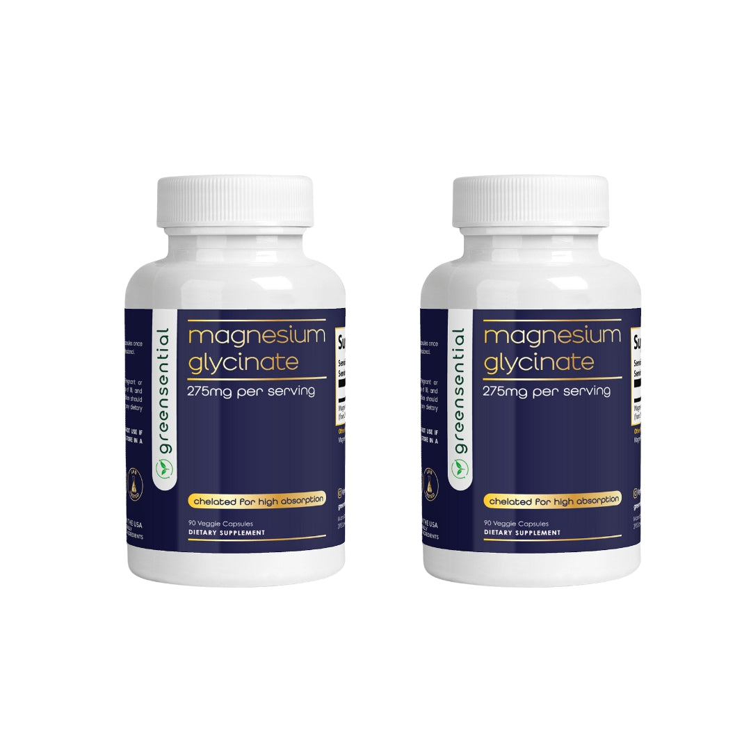 Magnesium Glycinate 275mg - 90 Veggie Capsules