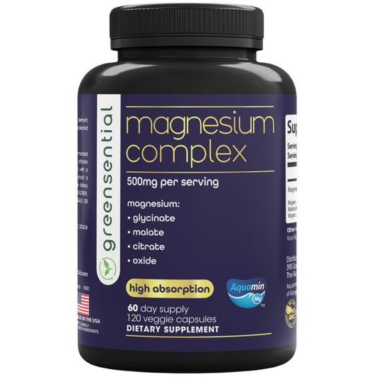 Magnesium Complex 500mg, 120 Capsules