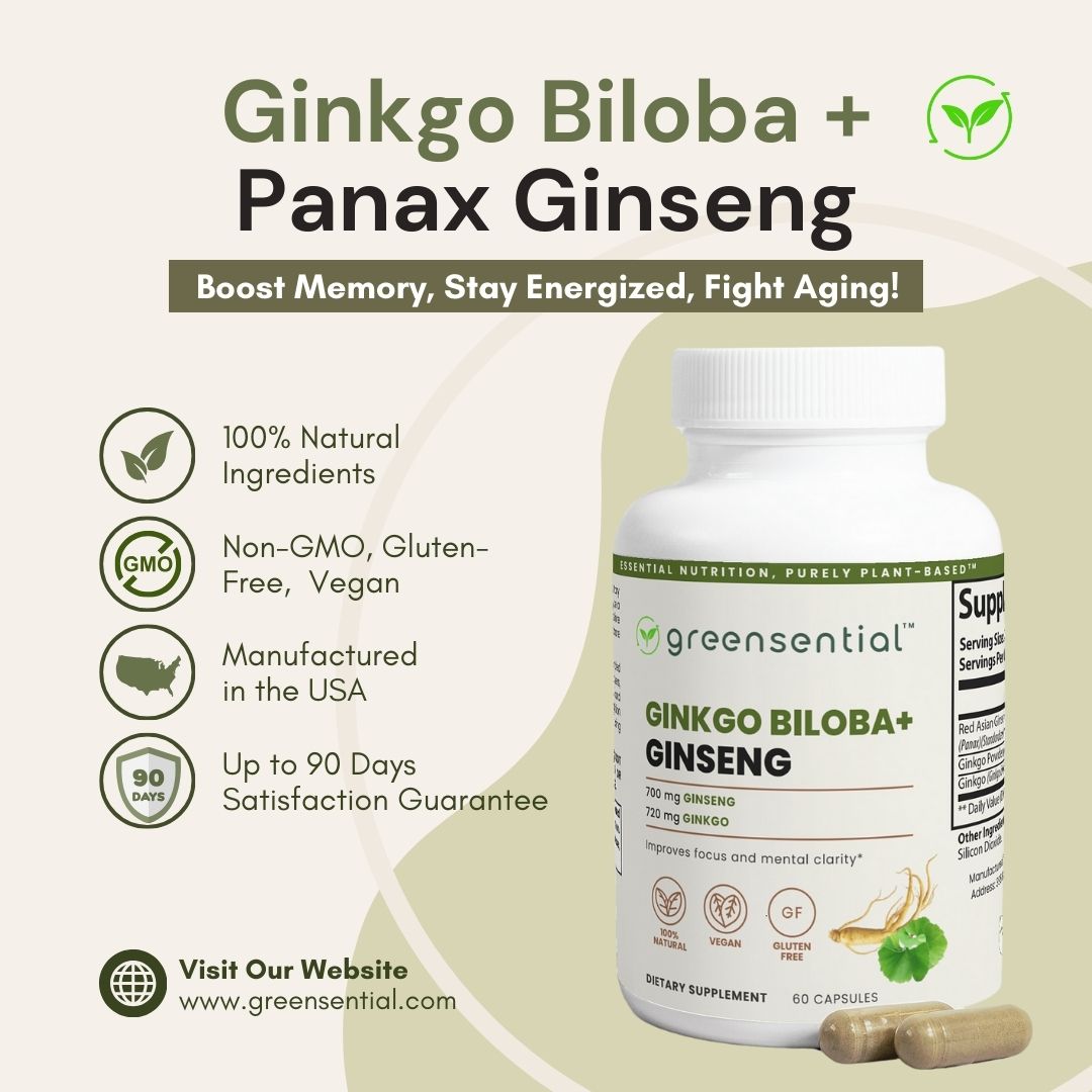 Ginkgo Biloba + Ginseng